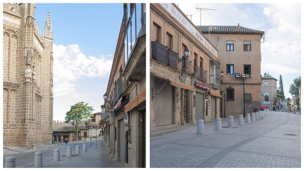 Apartamentos Boutique Puerta De Reyes Toledo Esterno foto